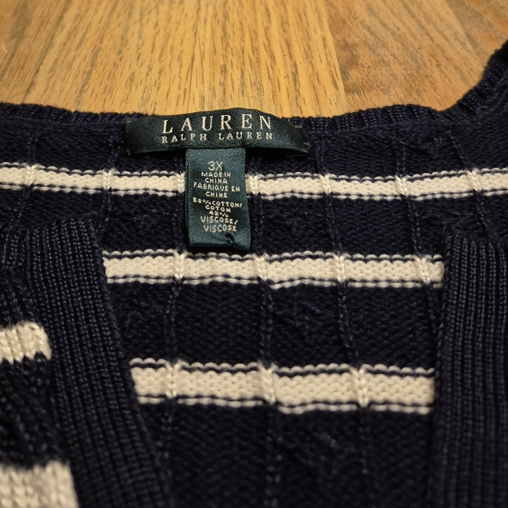 Womens Lauren Ralph Lauren Sweater Size 3x - Picture 3 of 4